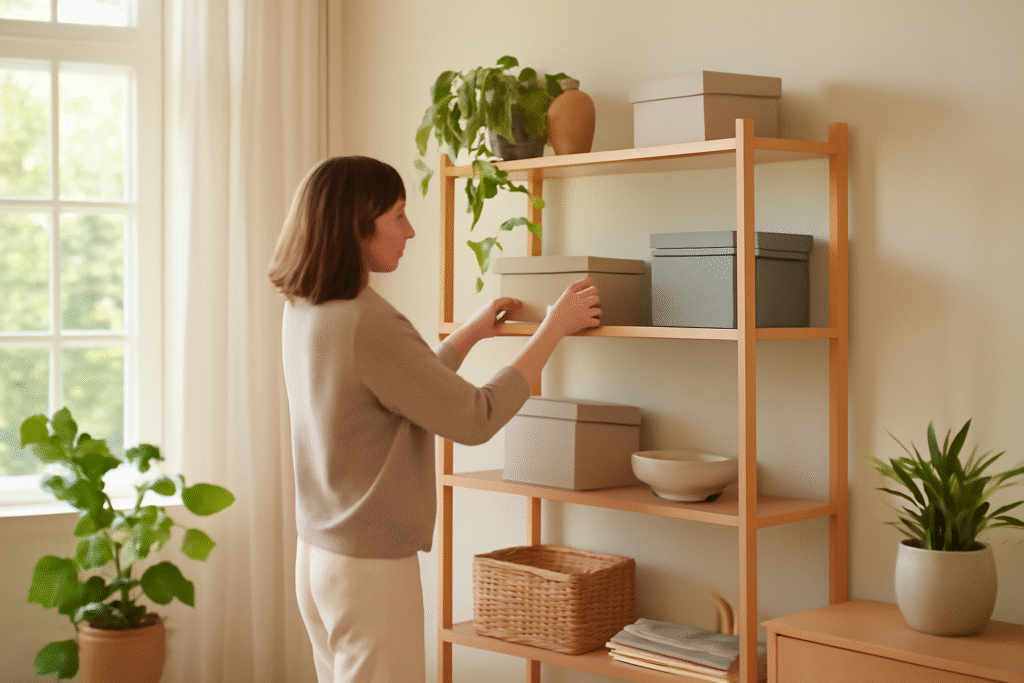 découvrez l'organisation douce : apprenez à ranger sans stress ni pression pour un intérieur apaisant et harmonieux.