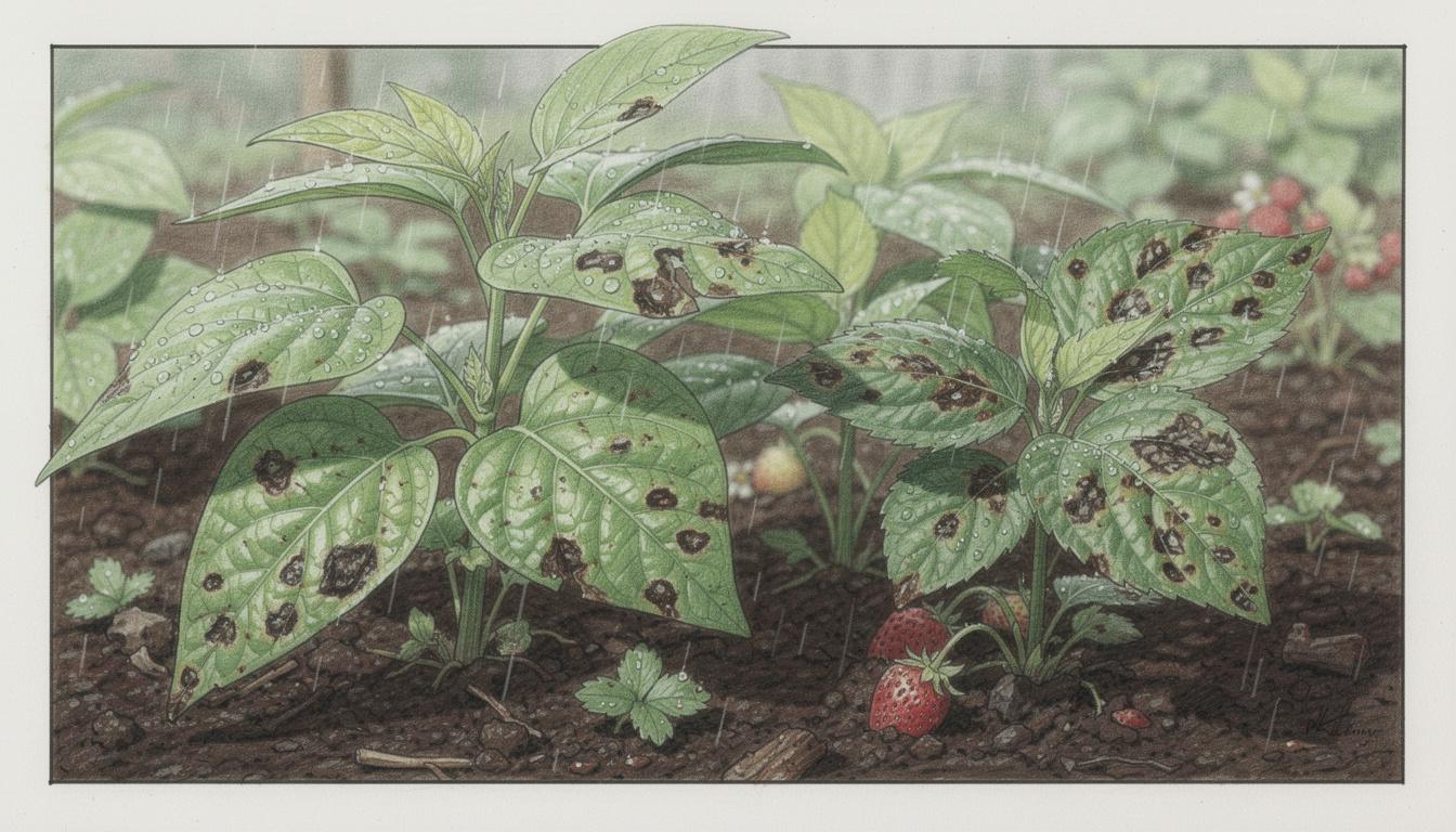 découvrez comment identifier l'anthracnose dans votre jardin 