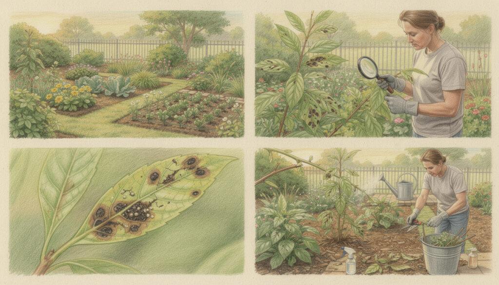découvrez comment détecter et traiter l'anthracnose dans votre jardin pour protéger vos plantes efficacement et préserver leur santé.