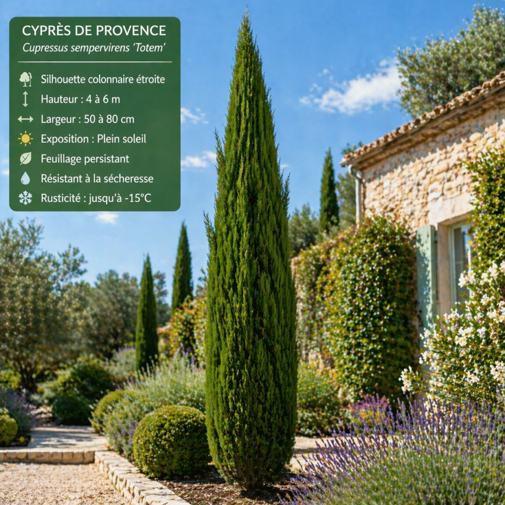 fiche Cyprès de Provence