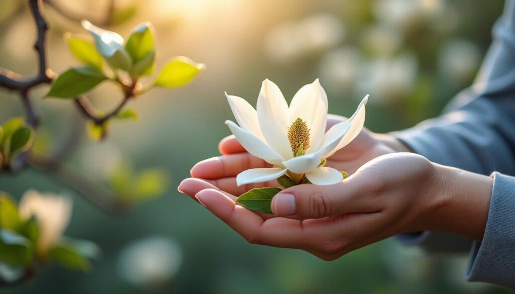 découvrez la signification symbolique d'offrir un magnolia et ce que ce geste exprime en termes d'élégance, de pureté et de beauté.