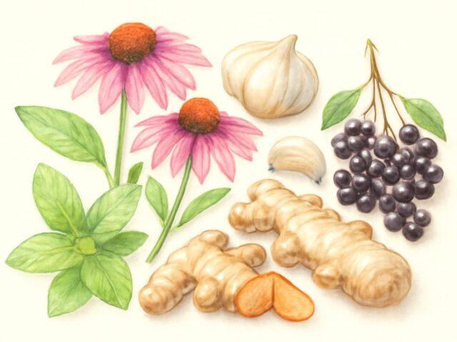 Les meilleures plantes pour soutenir le système immunitaire