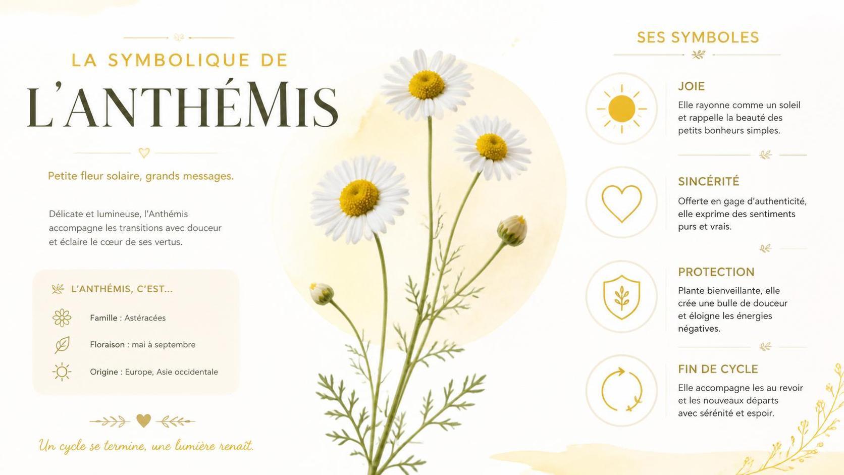 découvrez la signification de l’anthémis, une plante aux multiples symboliques et vertus, utilisée depuis longtemps en phytothérapie et décoration.