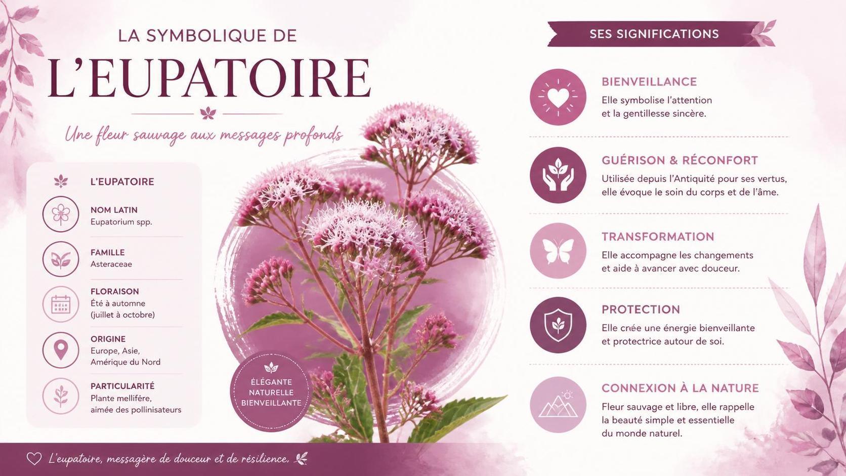 découvrez la signification de l’eupatoire, une plante aux multiples vertus médicinales et symboliques, utilisée depuis l’antiquité.