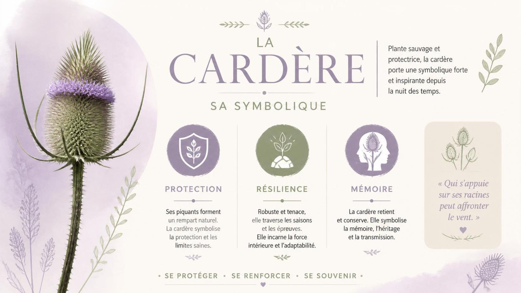découvrez la signification de la cardère, une plante aux symboliques riches et variées, utilisée en botanique et dans diverses traditions.
