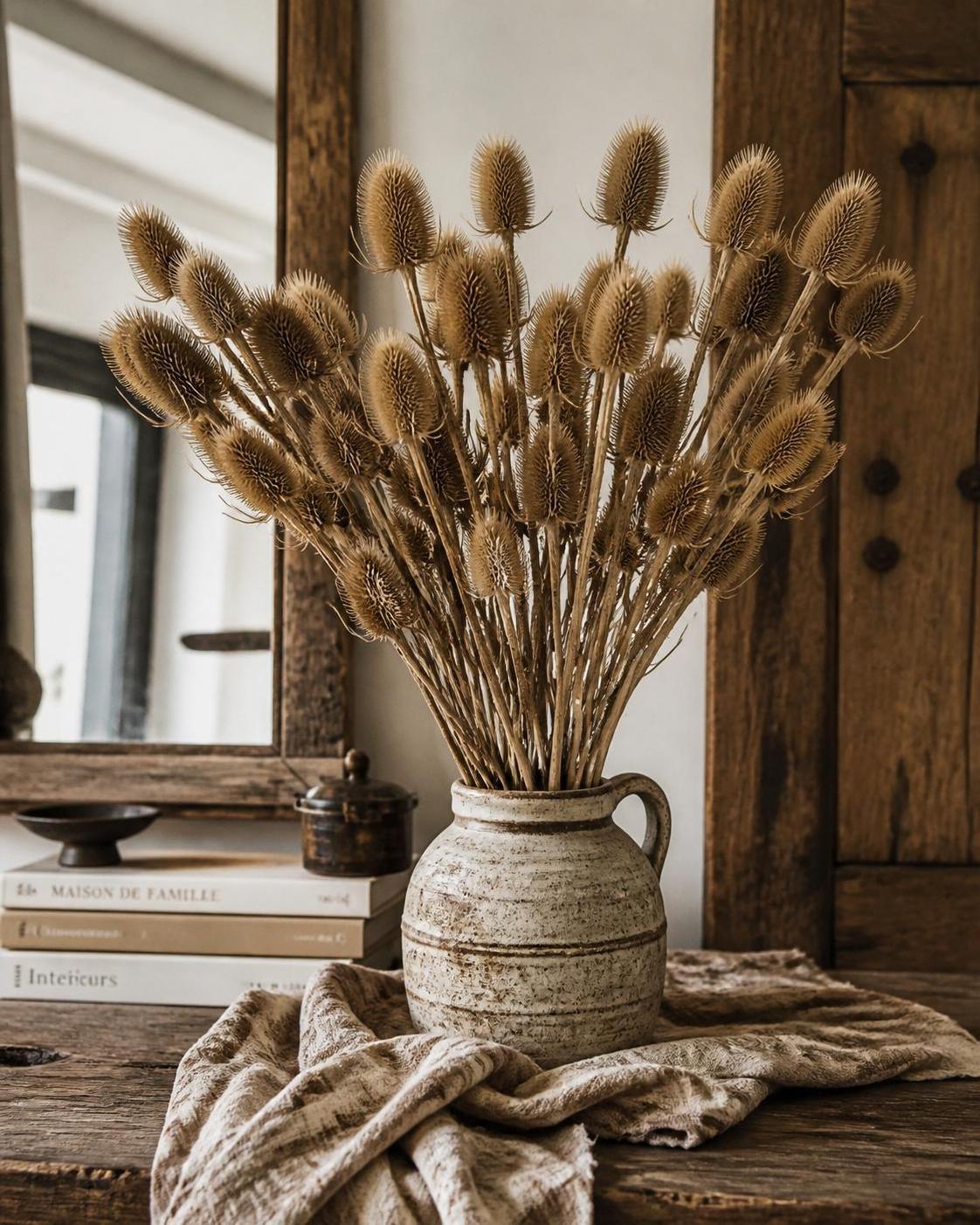 découvrez la signification symbolique de la cardère, une plante riche en histoire et en symboles, utilisée depuis longtemps dans diverses traditions.
