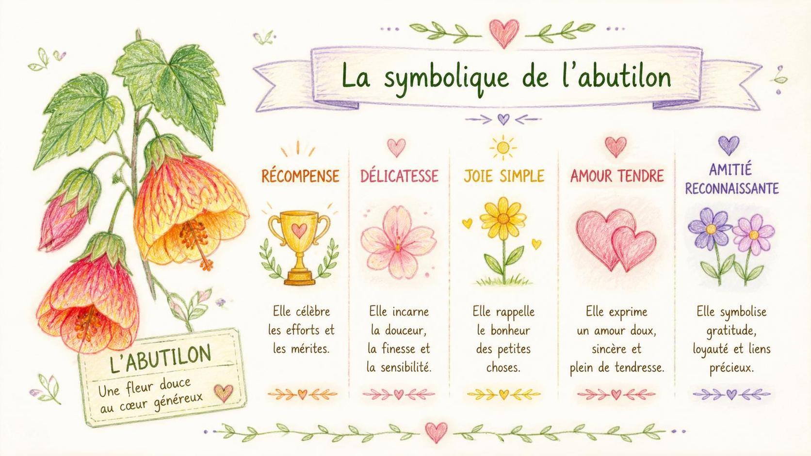 découvrez la symbolique de l'abutilon, une plante aux significations riches et variées, souvent associée à la beauté et à la délicatesse.