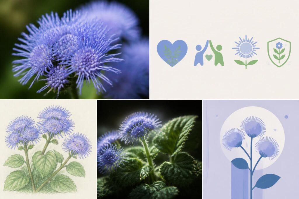 découvrez la symbolique de l’ageratum, une fleur aux significations riches et variées, parfaite pour exprimer des émotions et des messages dans vos bouquets.