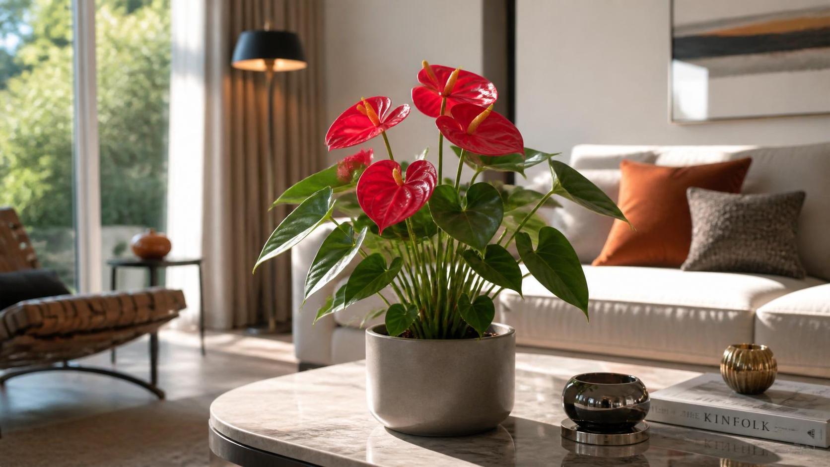 découvrez la symbolique de l'anthurium, une plante aux significations profondes liées à l'amour, la beauté et la prospérité.