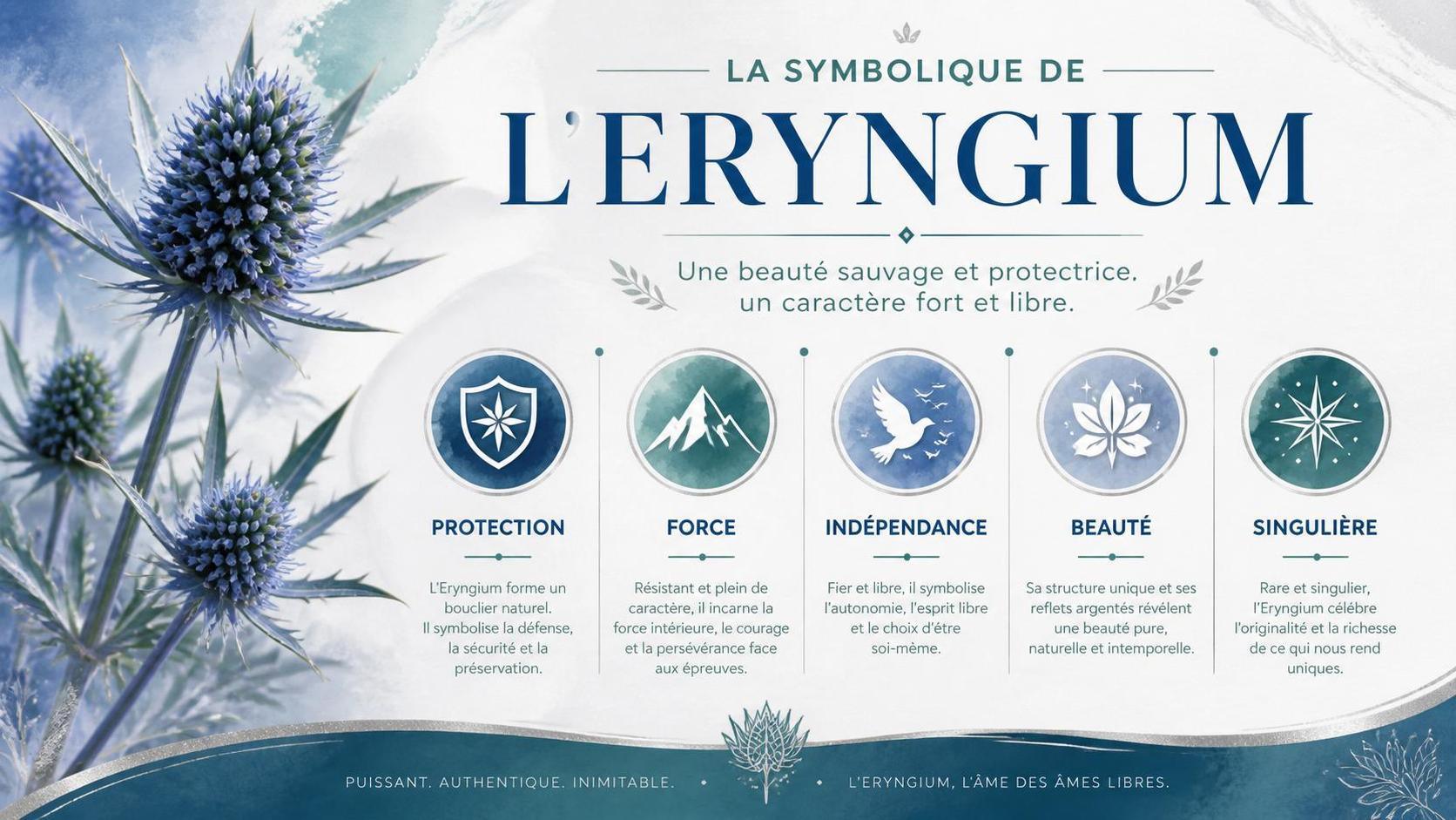 découvrez la symbolique de l’eryngium, une plante aux significations riches et variées, souvent associée à la protection, la force et la résistance.