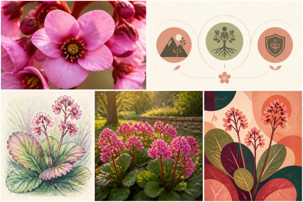 découvrez la symbolique de la bergenia, une plante aux significations profondes et aux vertus inspirantes dans différentes cultures.