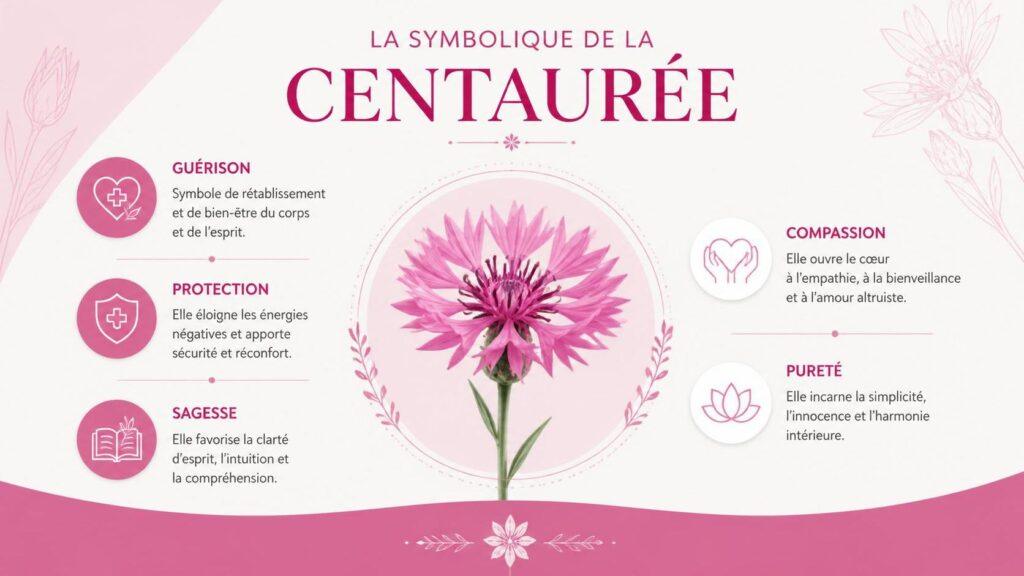 découvrez la signification et la symbolique de la centaurée, une fleur riche en histoires et en valeurs symboliques à travers les cultures.