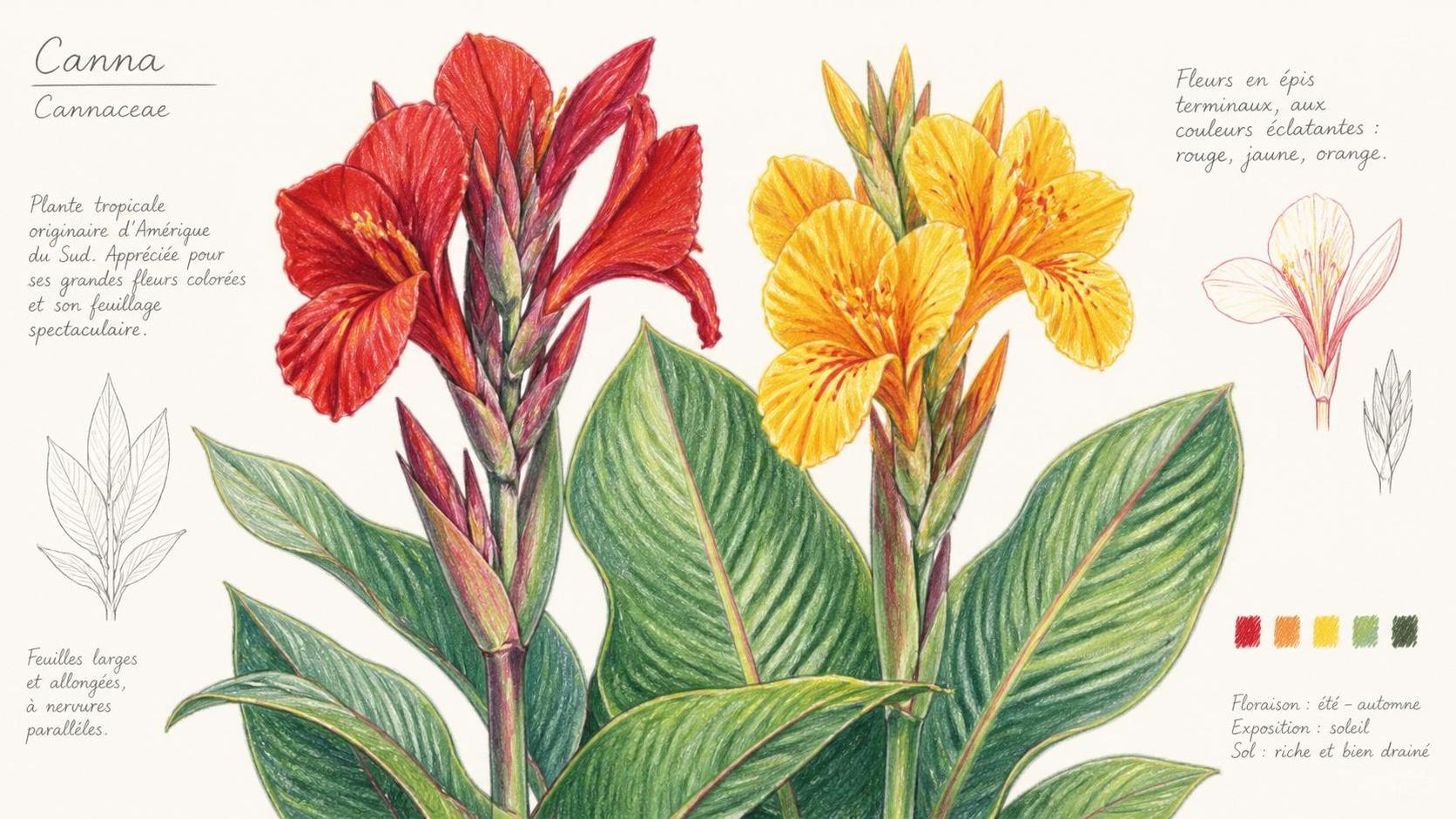 découvrez la signification et la symbolique des fleurs de canna, un végétal riche en histoires et en émotions.