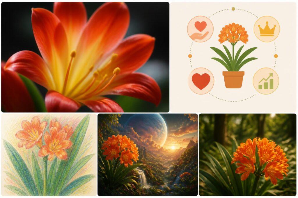 découvrez la symbolique du clivia, une fleur élégante porteuse de significations profondes en termes de beauté, de prospérité et de chance.