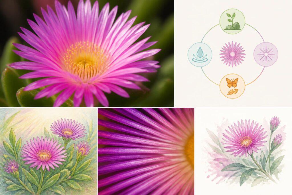 découvrez la symbolique du ficoïde, une plante aux significations riches et variées, alliant beauté naturelle et valeurs symboliques profondes.