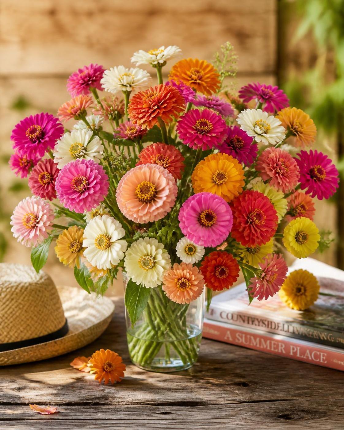 découvrez la symbolique du zinnia, une fleur riche en significations, représentant l'amitié, la longévité et la mémoire.