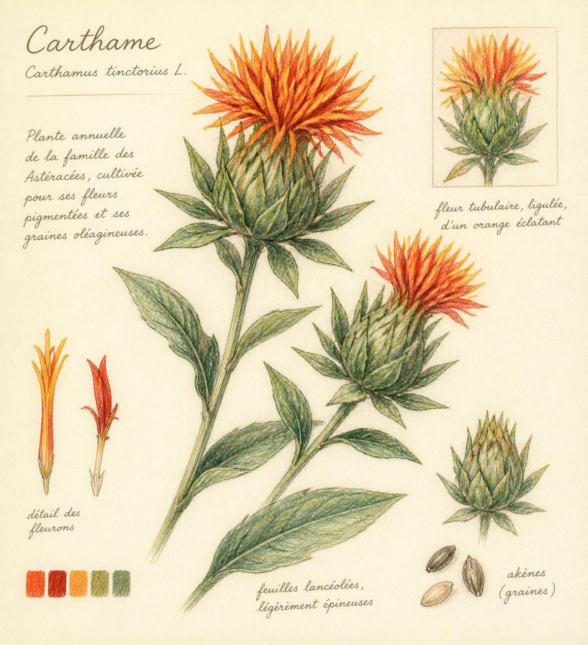 découvrez la symbolique spirituelle du carthame, une plante riche en significations sacrées et en bienfaits énergétiques dans diverses traditions.