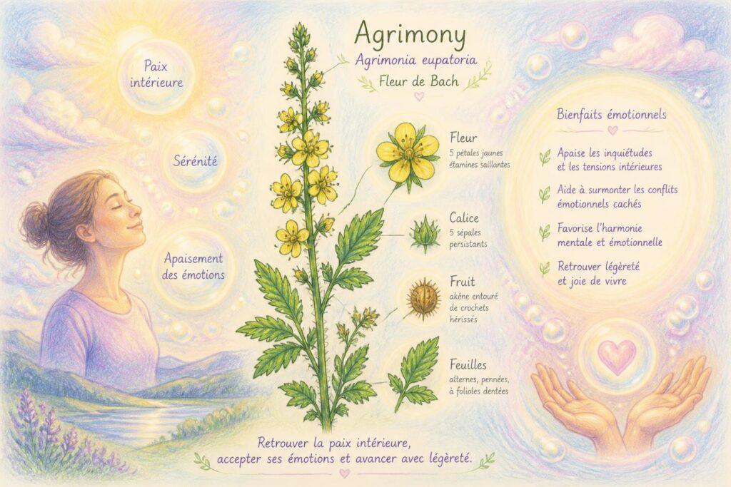 découvrez les bienfaits de la fleur de bach agrimony et comment elle peut aider à apaiser l'esprit, réduire le stress et favoriser l'équilibre émotionnel au quotidien.