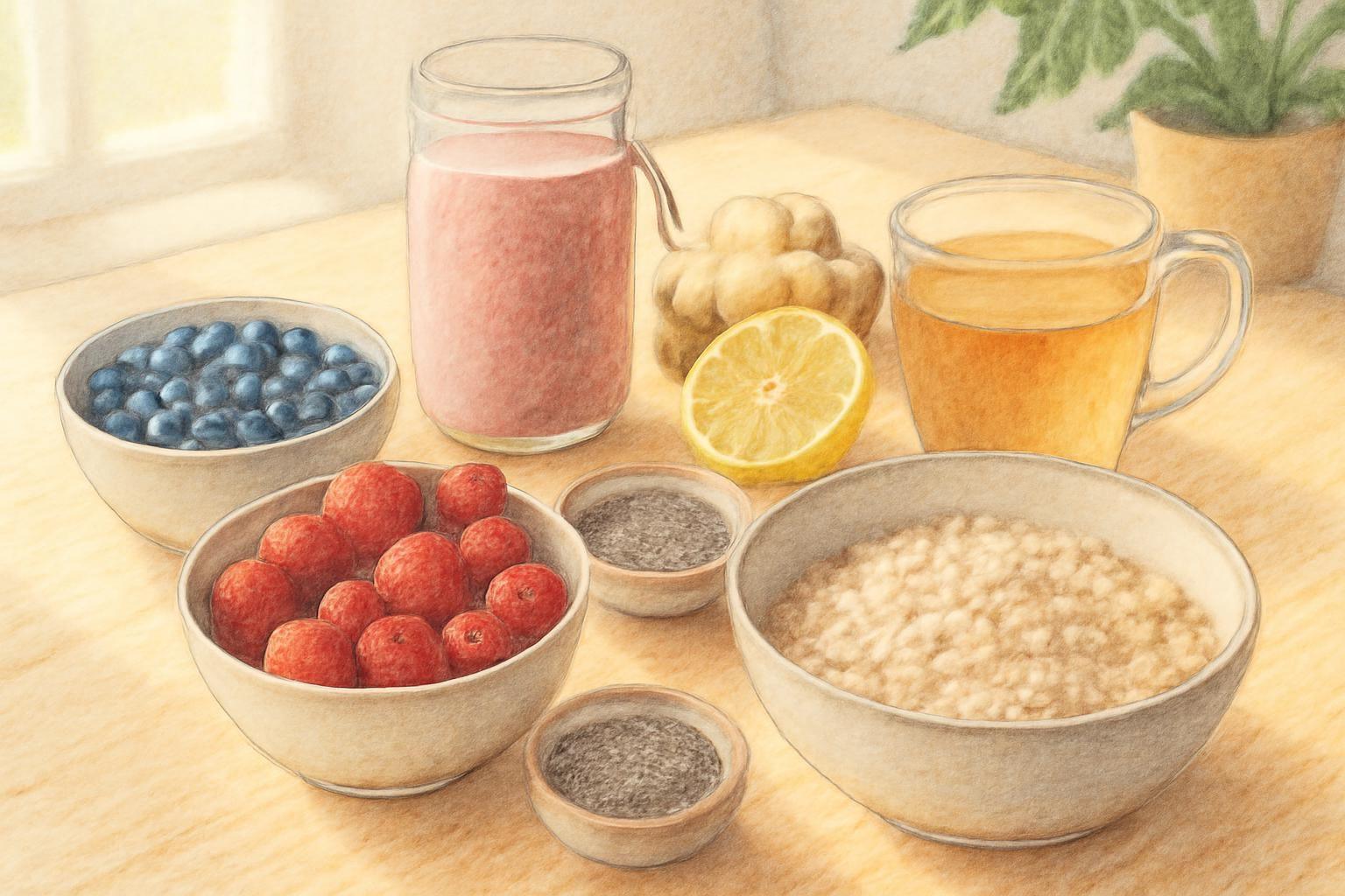 découvrez des recettes maison simples et naturelles pour augmenter votre énergie en douceur et rester en forme toute la journée.