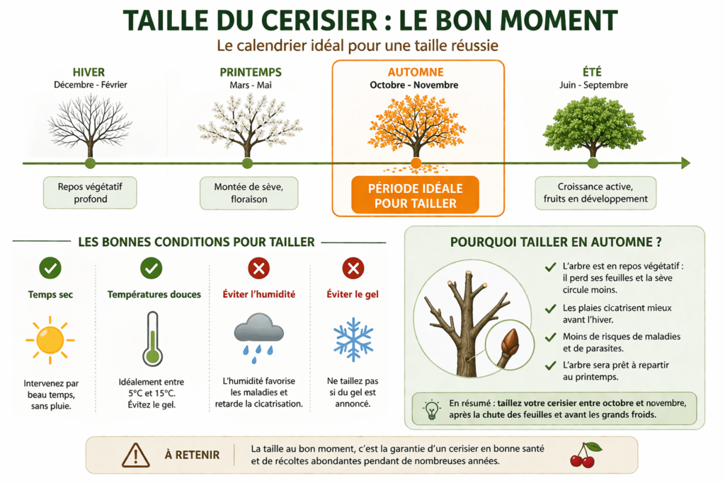Quand tailler un cerisier ?