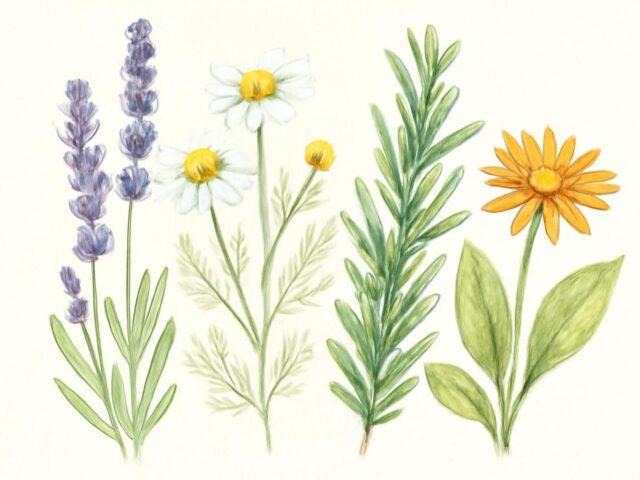 Les meilleures plantes pour calmer les tensions musculaires