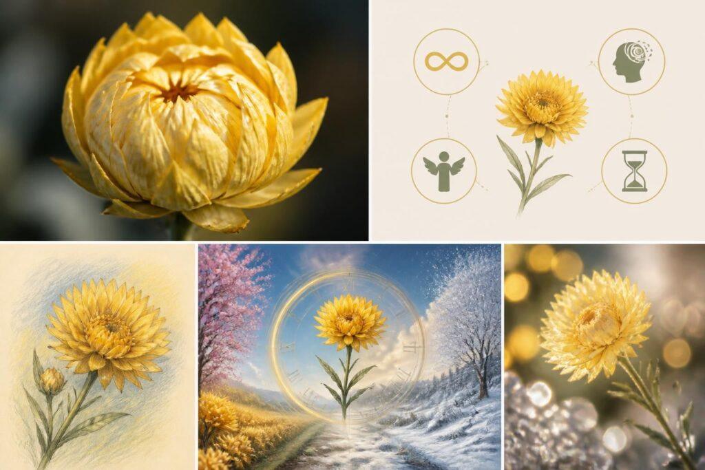 découvrez la signification profonde de l'immortelle, ses symboles et son importance dans diverses cultures et traditions.
