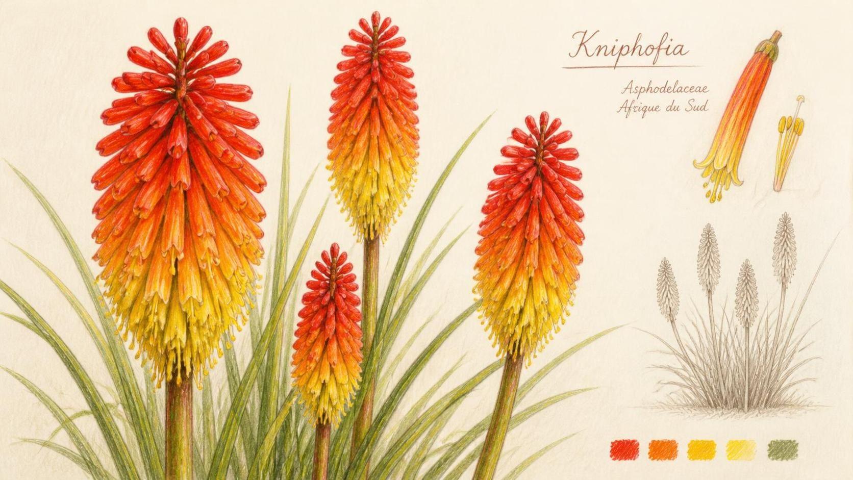 découvrez la signification du kniphofia, une plante aux fleurs uniques et colorées, et apprenez ses symboliques et ses origines.