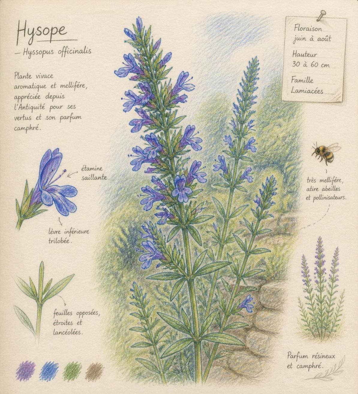dĂ©couvrez la signification spirituelle de l'hysope, une plante aux multiples symboliques dans les traditions spirituelles et ses usages dans le bien-ĂȘtre et la purification.