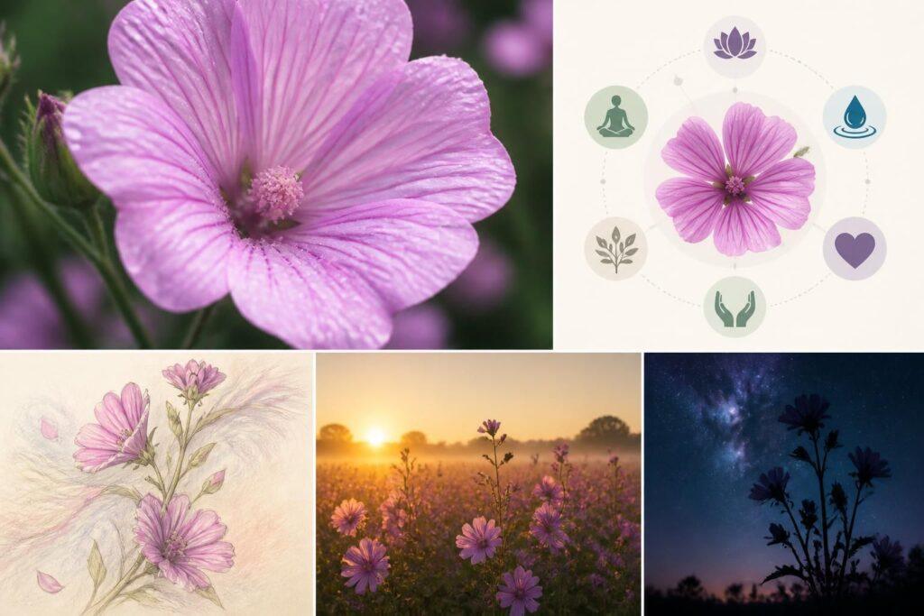 découvrez la signification spirituelle de la lavatère, une plante aux symboles riches et aux messages profonds dans différentes cultures.