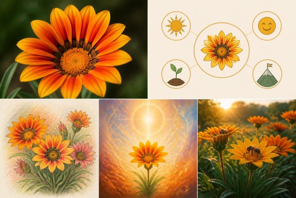 découvrez la signification spirituelle du gazania, une fleur symbolisant la joie, la vitalité et la lumière dans de nombreuses traditions.