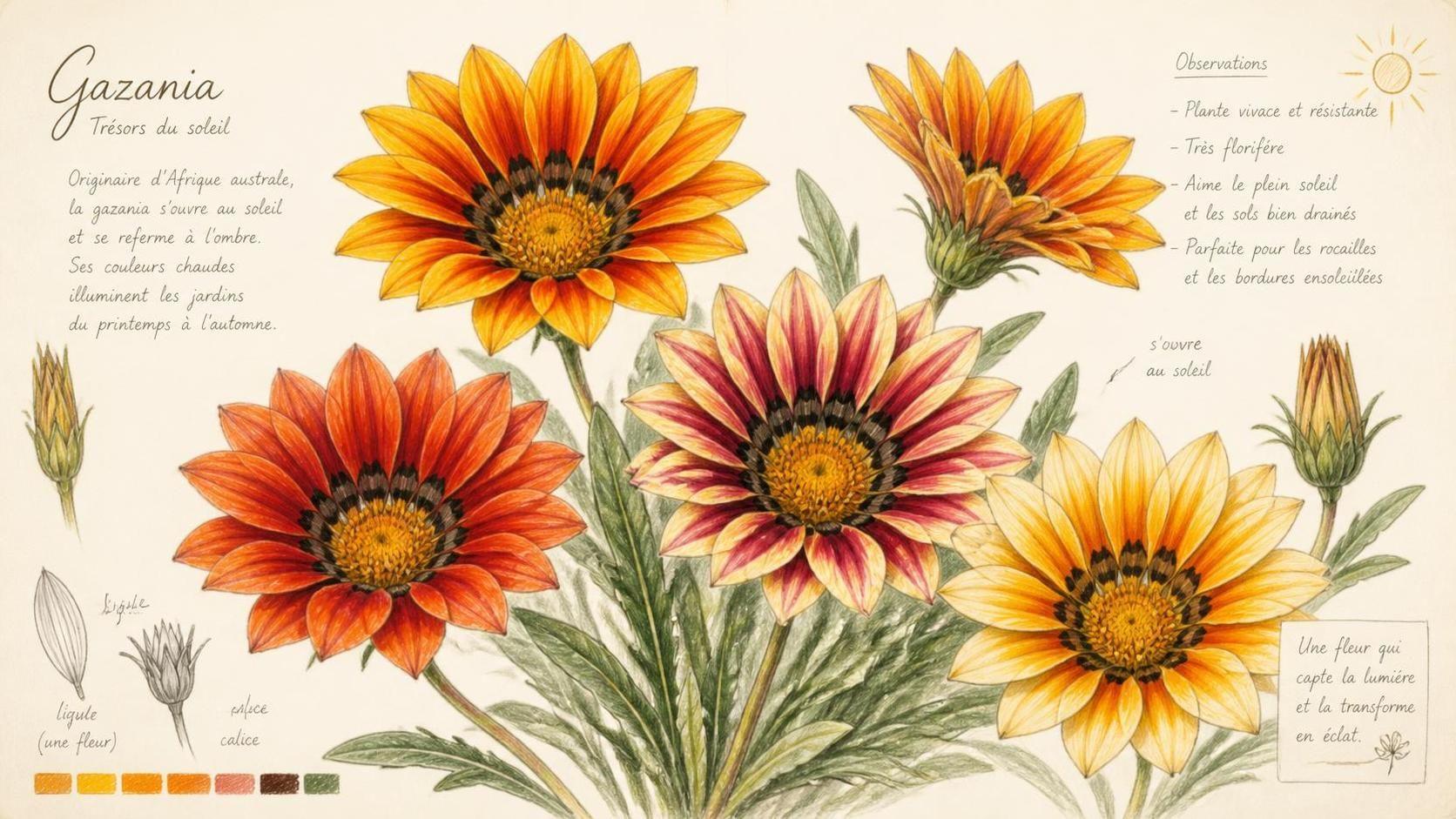 découvrez la signification spirituelle du gazania, une fleur aux symboles profonds et aux messages inspirants dans le monde de la spiritualité.