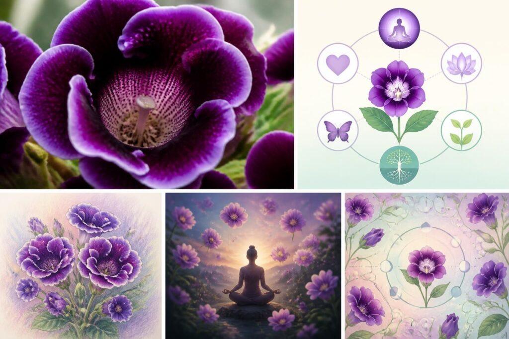 découvrez la signification spirituelle de la gloxinia, une fleur aux profondes symboliques liées à l'amour, la beauté et la sérénité.