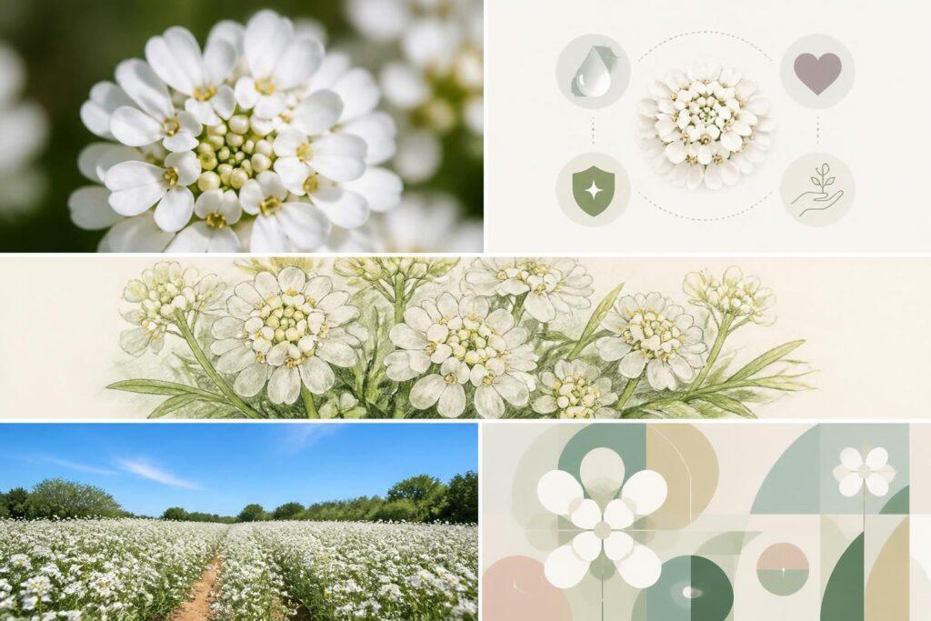 découvrez la symbolique de l'iberis, une plante aux significations riches et diverses, souvent associée à la pureté, à la protection et à l'amour sincÚre.