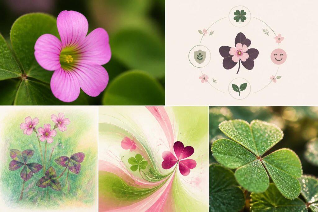découvrez la signification et la symbolique de l'oxalis, une plante porte-bonheur aux multiples facettes culturelles et spirituelles.