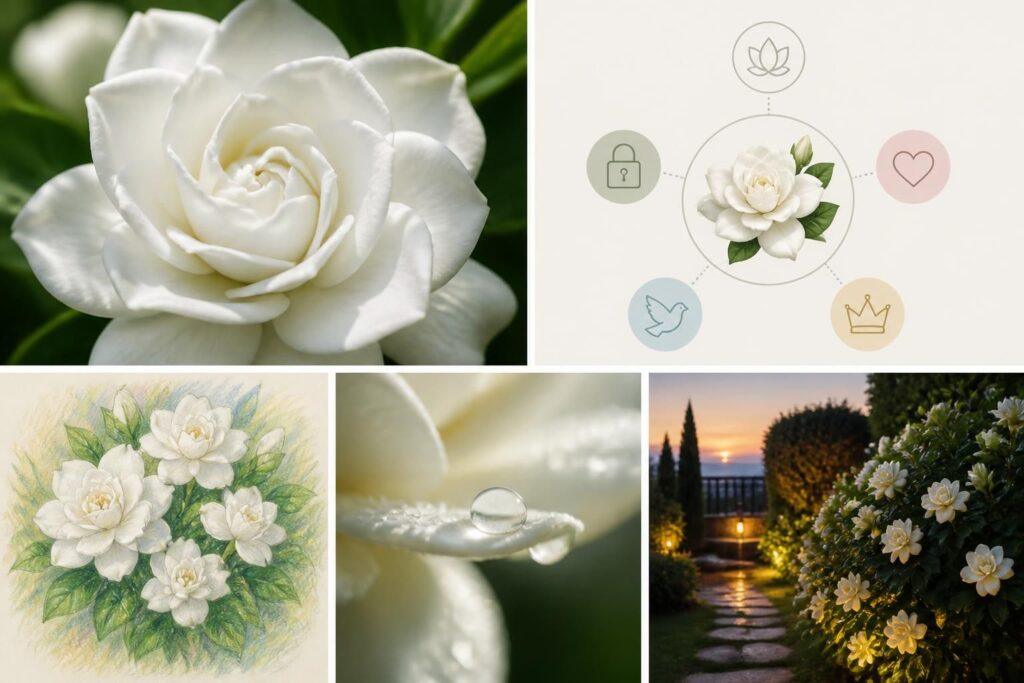 découvrez la symbolique du gardenia, une fleur élégante qui incarne la pureté, l'amour secret et la beauté intemporelle.