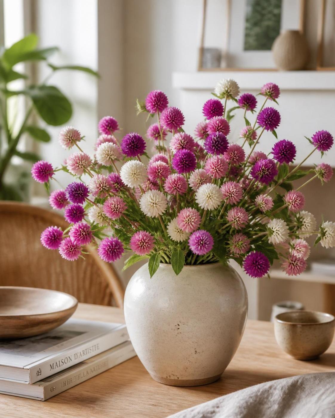 découvrez la signification et la symbolique du gomphrena, une fleur aux multiples vertus et messages cachés.
