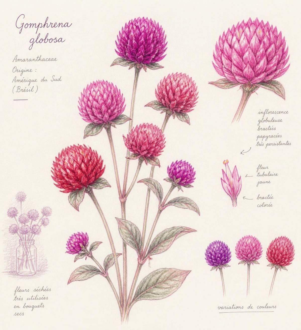 découvrez la signification et la symbolique du gomphrena, une fleur aux couleurs vibrantes porteuse de messages uniques et profonds.