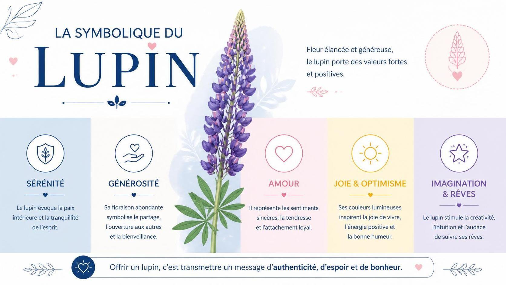découvrez la symbolique du lupin, cette fleur aux multiples significations, et apprenez ce qu'elle représente dans différentes cultures et contextes.