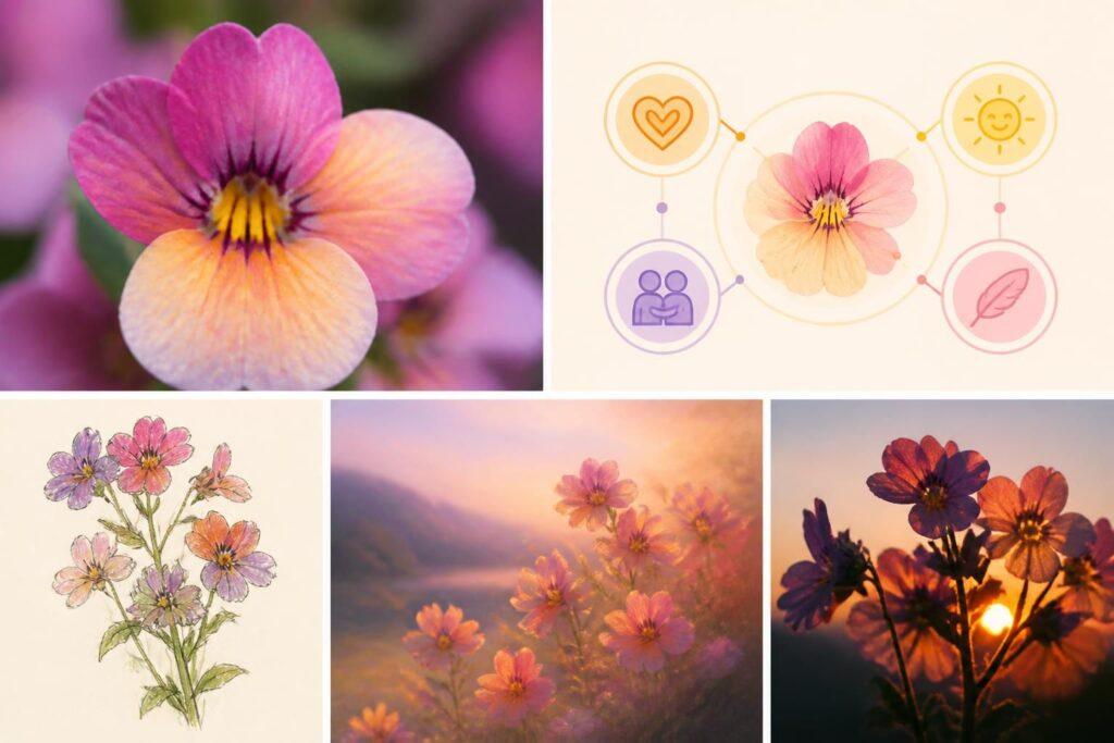 découvrez la signification et la symbolique du némésia, une fleur délicate riche en émotions et en messages à transmettre.
