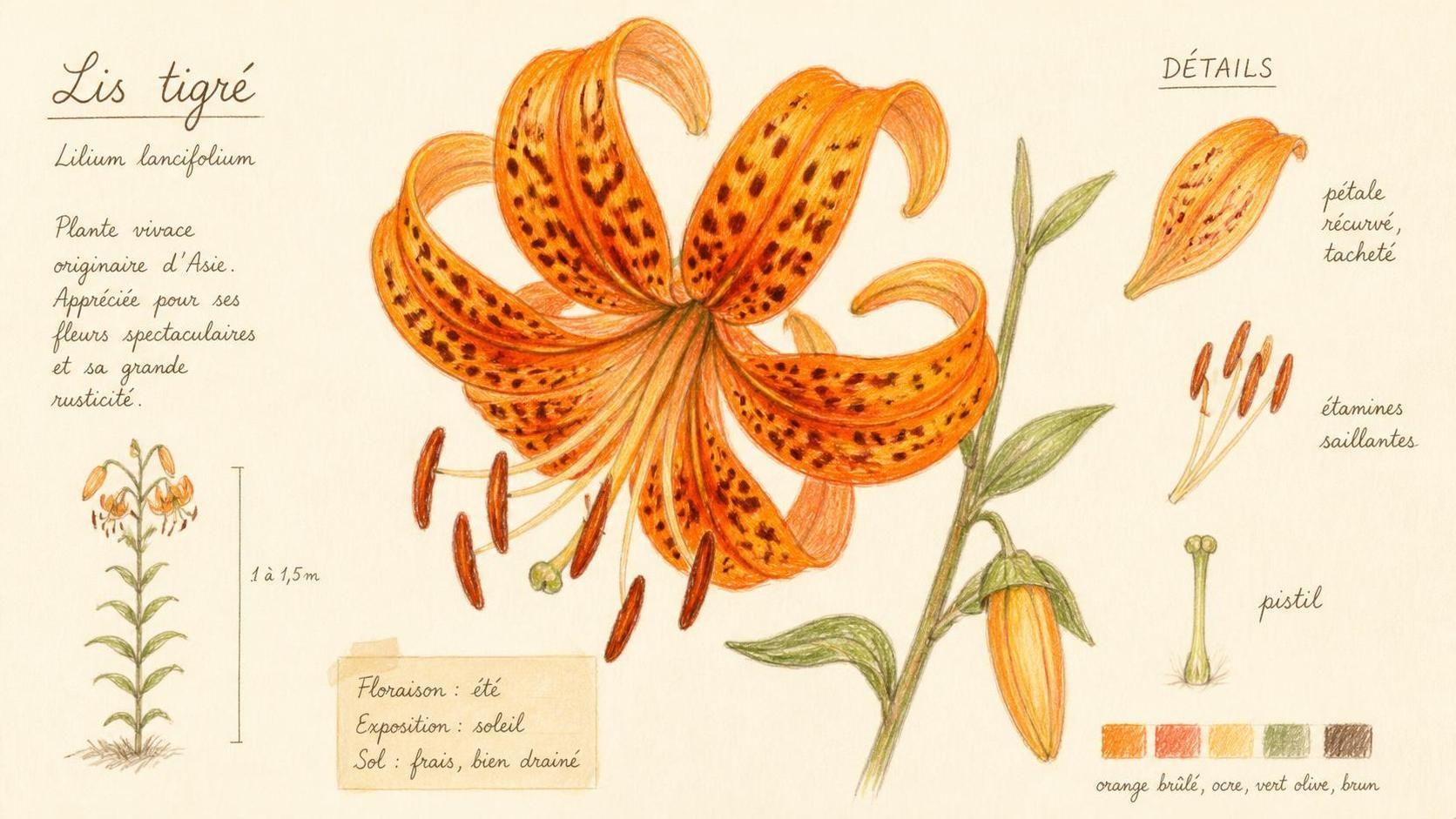 découvrez la symbolique spirituelle du lis tigré, une fleur riche en significations et en messages pour l'âme.
