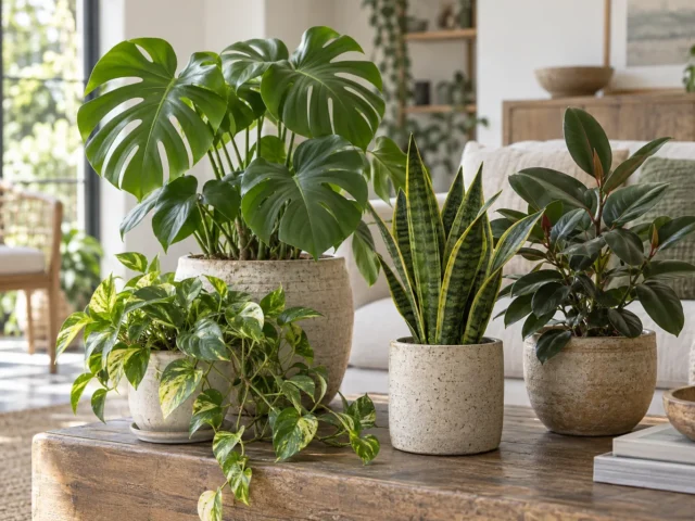 Les meilleures associations de plantes vertes d’intérieur pour un intérieur harmonieux