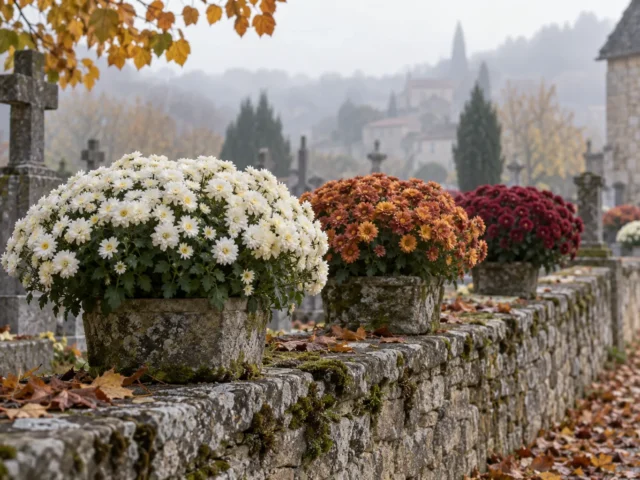 Pourquoi offre-t-on des chrysanthèmes à la Toussaint ?