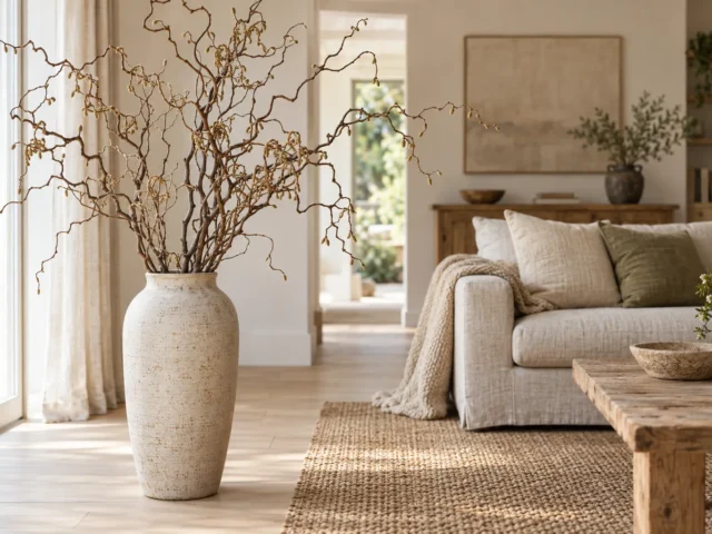 10 idées originales pour décorer avec des branchages naturels