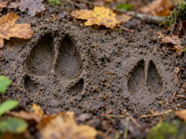 Empreinte de sanglier, de chevreuil ou de cerf : comment les distinguer ?