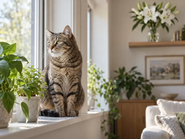 Plantes et fleurs toxiques pour les chats et les chiens