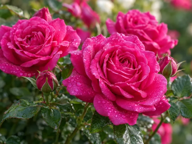 Rose fuchsia : que signifie offrir une rose fuchsia ?